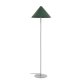 Valentine staande lamp in metaal met afwerking in groen en beige