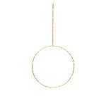 Anneau lumineux Tamane doré Ø 25 cm