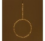 Anneau lumineux Tamane doré Ø 25 cm