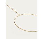 Anneau lumineux Tamane doré Ø 25 cm