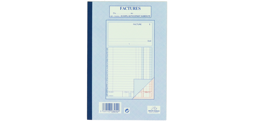 Manifold 148x210 100p cliche factures