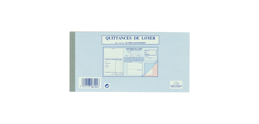 Manifold 105X210 100P Quittances De Loyer