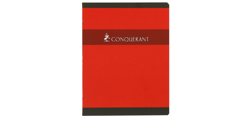 Cahier Conquerant 7 Agrafe 170X220 48P 70G Seyes Assorti