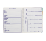 Cahier De Textes Conquerant 7 Integrale 170X220 124P 70G Seyes Assorti