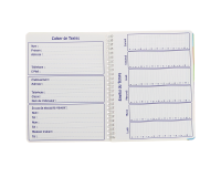 Cahier De Textes Conquerant 7 Integrale 170X220 124P 70G Seyes Assorti