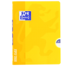 Cahier Oxford Openflex Agrafe 170X220 96P Optik P. Seyes Polypro Jaune