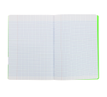 Cahier OpenFlex A4 grands carreaux Seyès 96 pages agrafées couverture polypro