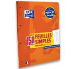 Feuilles Simples Detachables Oxford 210X297 150P Optik P. Endossees 4 Trous Q5/5+Marge