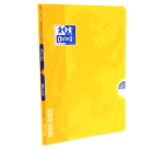 Cahier Oxford Openflex Agrafe 170X220 96P Optik P. Seyes Polypro Jaune