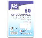 EnveloPPe Oxford 114X162 X50 Auto Adhesive