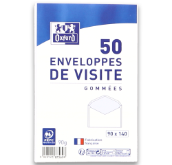 EnveloPPe Oxford 90X140 X50 Gommee De Visite
