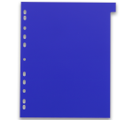 Intercalaires neutres a4+ 12 positions pp opaq 3/10 assorti