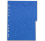 Intercalaires neutres a4 12 positions carte lustree 225g assorti