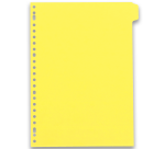Intercalaires neutres A4 12 positions carte lustree 5/10 assorti