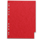 Intercalaires neutres A4 6 positions carte lustree 220g assorti