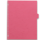 Intercalaires neutres A4+ 12 positions carte lustree 5/10  assorti