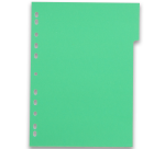 Intercalaires neutres a4 12 positions carte forte 225g assorti