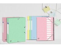 Boite Oxford Top File + 24X32 Dos De 25Mm Assorti Pastel