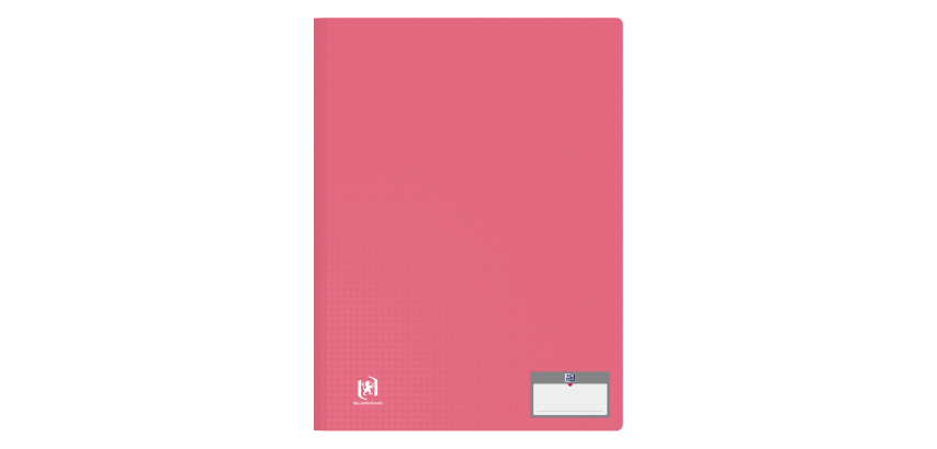 Protège-documents Oxford memphis A4 20pochettes polypro assorti