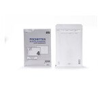 Paquet De 4 Pochettes 230X340 Kraft Blanc Auto Adhesive Matelassées