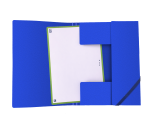 Chemise Elast 3Rab. Oxford Eurofolio+ A6 Assorti Pav