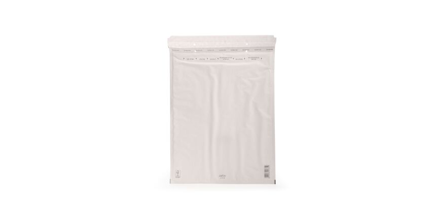 Pochette Sans Marque 350X470 125G Kraft Blanc Auto Adhesive Matelasse