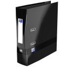 Classeur à levier cartonné Elba School Life A4 - Dos 8 cm couleurs assorties