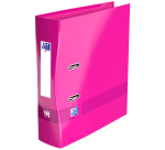 Classeur à levier cartonné Elba School Life A4 - Dos 8 cm couleurs assorties