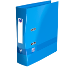 Classeur à levier cartonné Elba School Life A4 - Dos 8 cm couleurs assorties