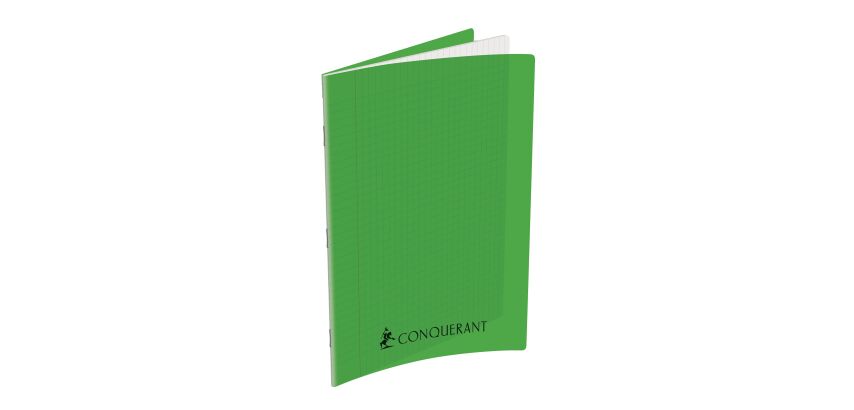 Cahier Conquerant 7 Agrafe 210X297 192P 70G Seyes Polypro
