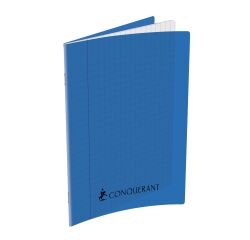 Cahier Conquerant 7 Agrafe 170X220 192P 70G Seyes Polypro