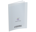 Cahier De Poesie Et Chant Conquerant Agrafe 210X297 96P 90Gseyes/Uni Polypro Incolore