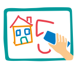 Cahier ardoise Conquerant classique agrafe 170x220 48p 90g seyes aqua