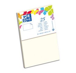Carte de visite Oxford 82x128 x25 beige