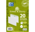 Paquet D'EnveloPPes Oxford 162X229 X20 Auto Adhesive Recycle