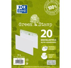 Paquet D'EnveloPPes Oxford 162X229 X20 Auto Adhesive Recycle