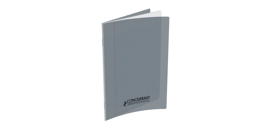 Cahier Conquerant Classique Agrafe 170X220 48P 90G Seyes Polypro