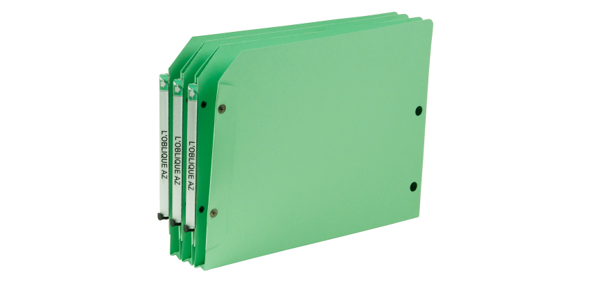 Boite de 50 Oaz Posoblique D30 320X240 Kraft 495G Vert