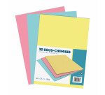 Sous chemise Noname 220x310 x30 55g assorties pastel