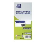 Enveloppe Oxford 110x220 x50 autocollante blanche