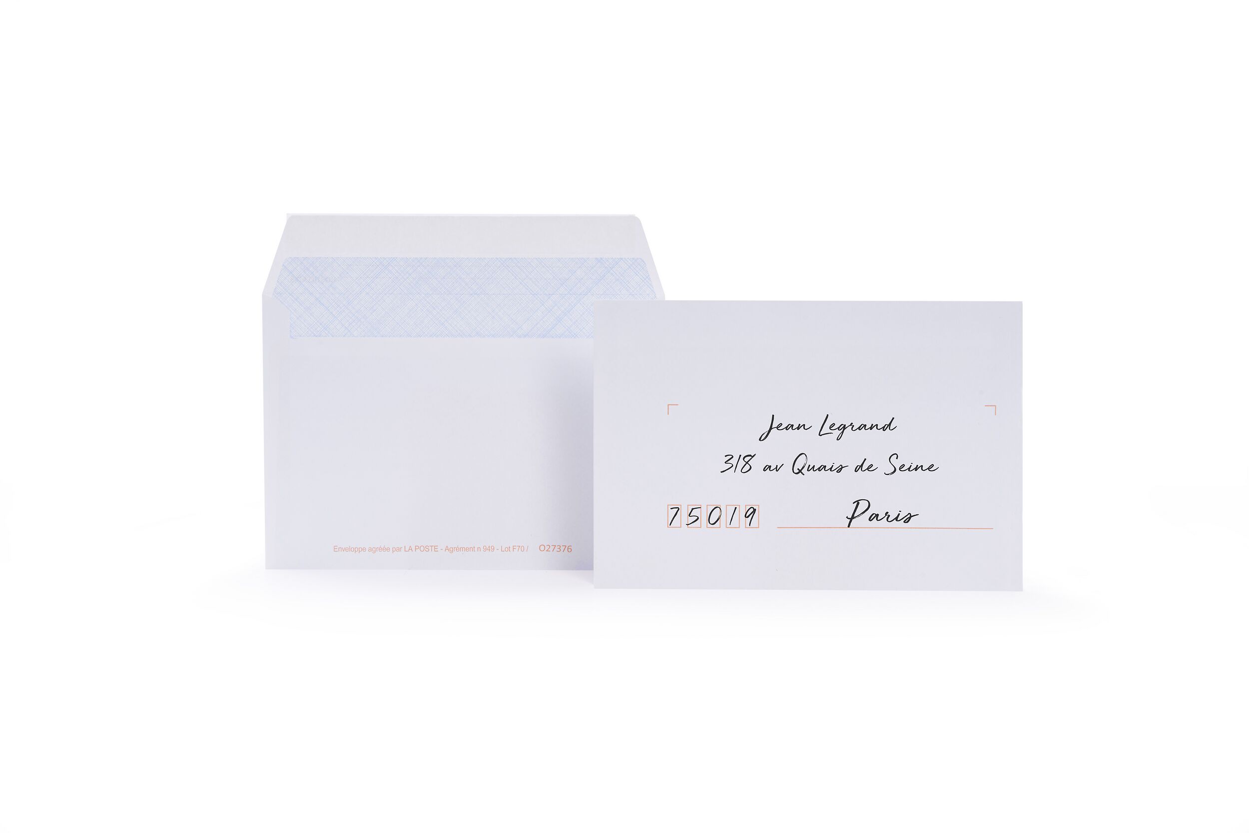 Paquet de 100 enveloppes 114x162 blanc 80g bong