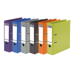 Classeur a levier Oxford smart a4 dos 80mm 2 anneaux pp/pp assorti