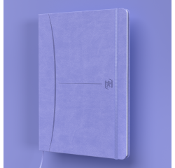 Cahier Oxford Signature Brochure Rembordee 148X210 160P Optik P. Ligne 6Mm+Tag 5 Assorti Pastel