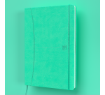 Cahier Oxford Signature Brochure Rembordee 148X210 160P Optik P. Ligne 6Mm+Tag 5 Assorti Pastel