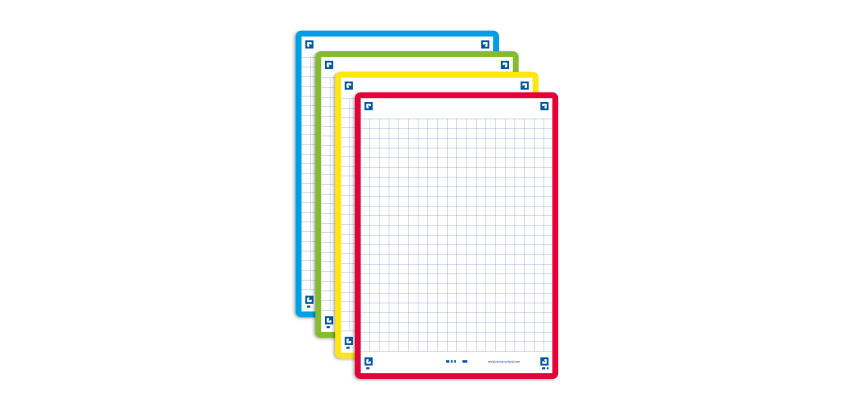Fiches Bristol Oxford Revision 2.0 105X148 Np 32 Fiches S/Film Q5/5 Assorti
