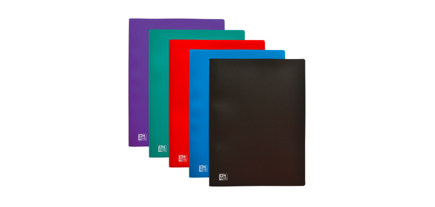 Protege-Docs Oxford Initial A4 100 Poch PP Assorti