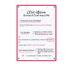 Fiches Bristol Oxford Revision 2.0 148X210 Perf 32 Fiches S/Film Q5/5 Assorti