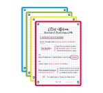 Fiches bristol Oxford revision 2.0 105x148 np 32 fiches s/film q5/5 assorti