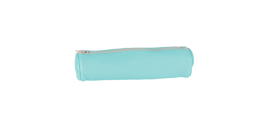 Fourre-Tout Rond Oxford Cuir Pastel Assortis