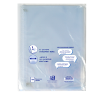 lot de 50 Pochettes perforées Oxford à insertion facile A4 polypro lisse 9/100ème - incolore